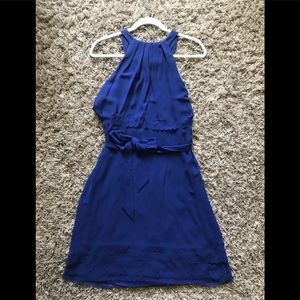 NEW Blue dress with cutout details